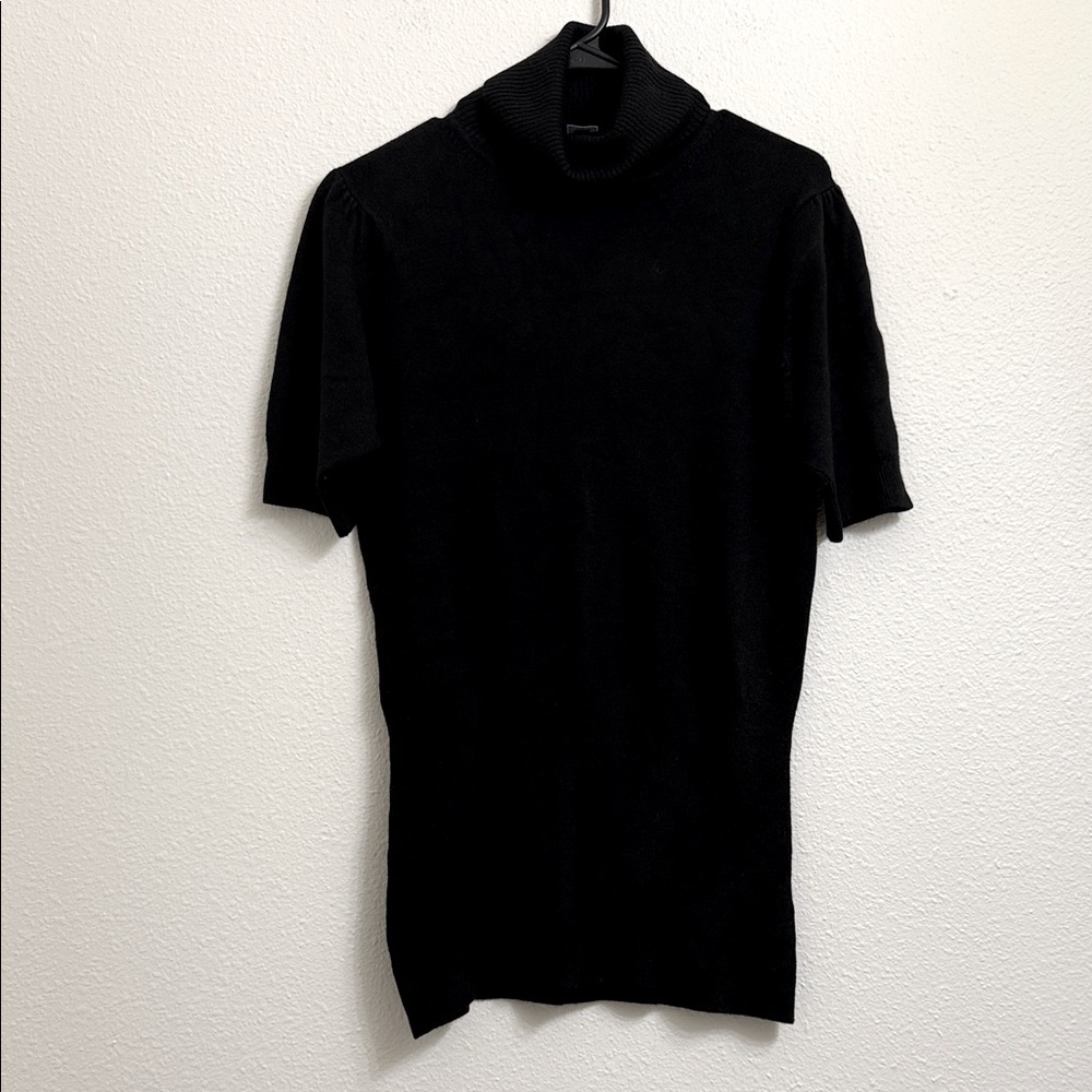 French Connection Short Sleeve Turtleneck